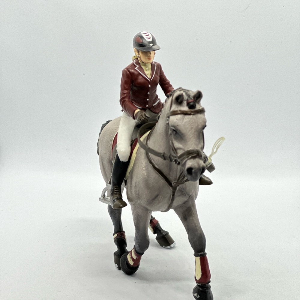 Papo 51563 Competition Horse with Riding Girl Figure - Picture 7 of 15